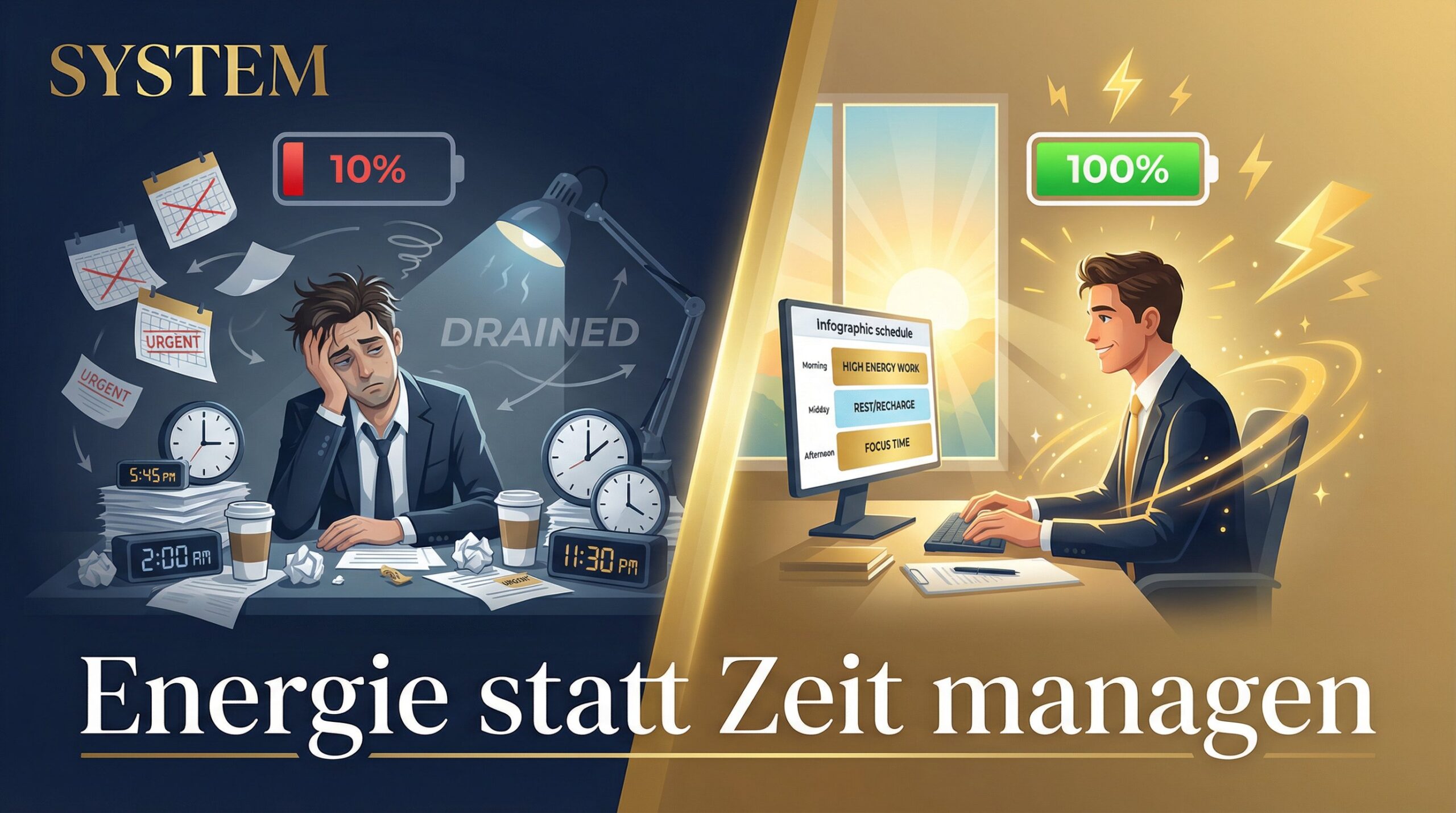 Energie statt Zeit