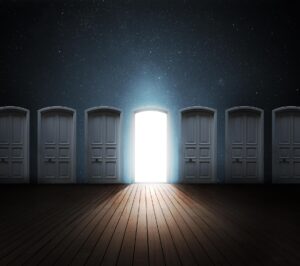 Door opened light Door opened light