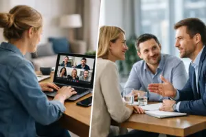 MLM online versus offline aufbauen